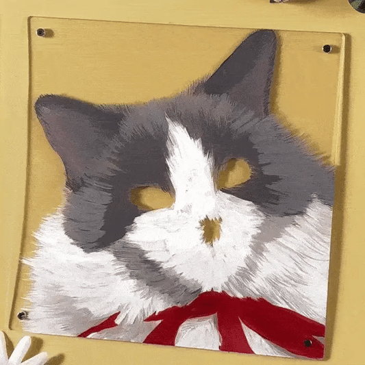 Luxury Layered 3D Pet Painting