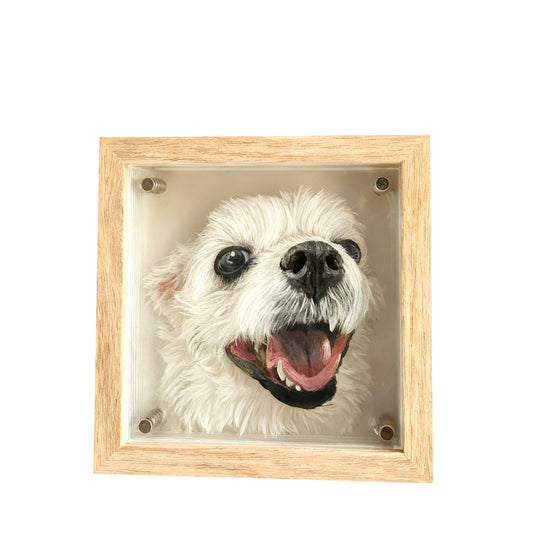 Personalized 3D Glass Art Compact Commemorative Gifts