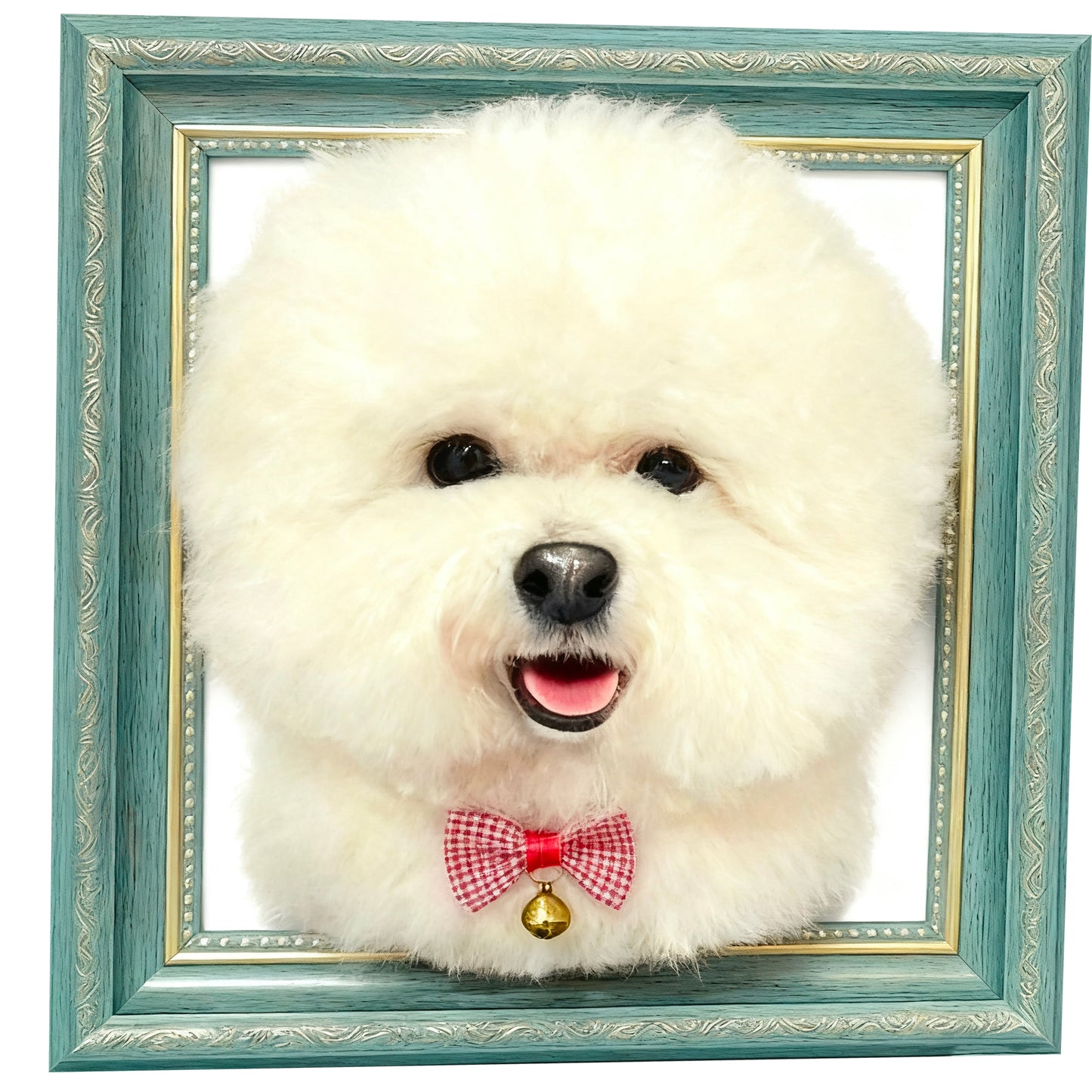 Custom Felt Art Cat Portrait Pet Memorial Gift