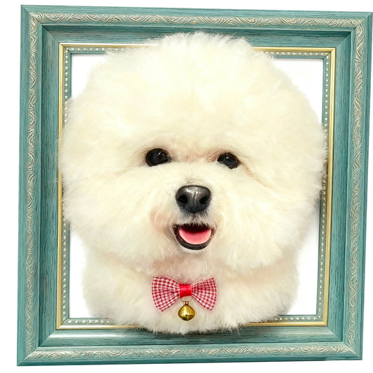 Custom Felt Art Cat Portrait Pet Memorial Gift