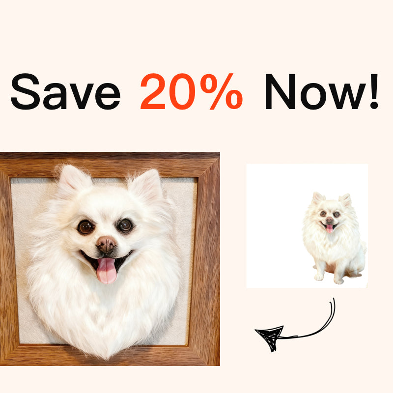 Custom Pet Home Decor Hair Keepsakes