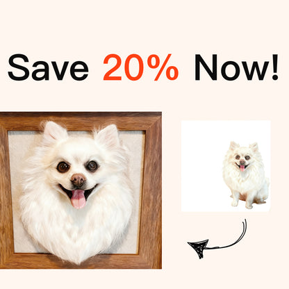 Custom Pet Home Decor Hair Keepsakes