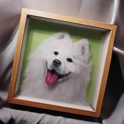 Personalized 3D Glass Art Compact Commemorative Gifts