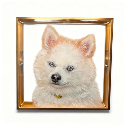 Luxury Layered 3D Pet Painting