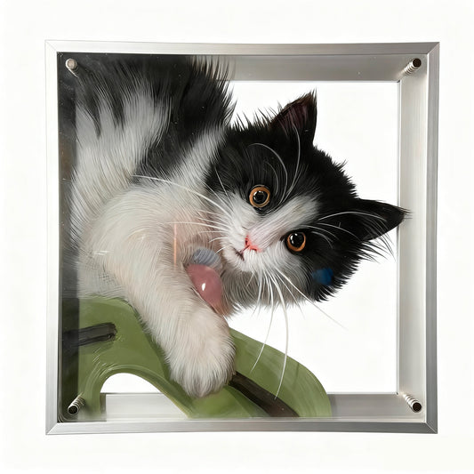 Luxury Layered 3D Pet Painting